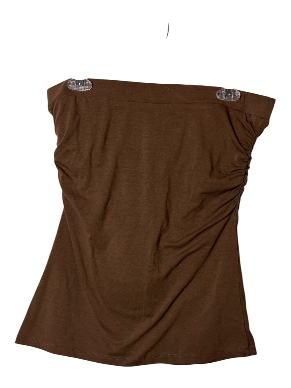 Urban Behavior Y2K Style Women's Sleeveless Tank With Ruched Side  Sz L